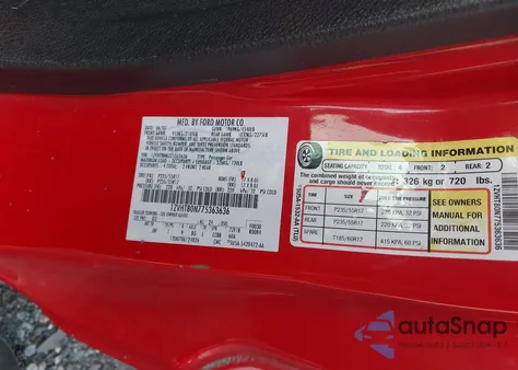 2007 Ford Mustang V6 Deluxe/V6 Premium from USA, damaged, VIN 1ZVHT80N775363636